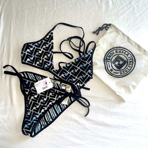 Fendi Two Piece Bikini Swim